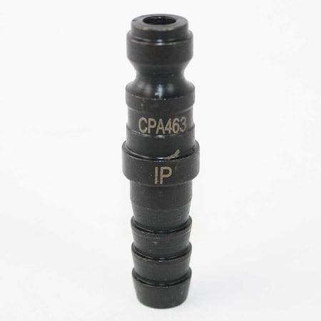 Interstate Pneumatics 1/4 Inch Automotive Steel Coupler Plug x 3/8 Inch Barb CPA463